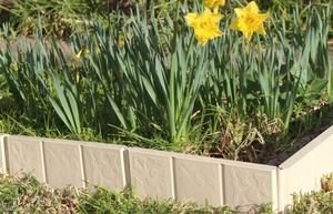 10cmX30cm 10 pièces durable facile à assembler module durable <span class=keywords><strong>bordure</strong></span> de <span class=keywords><strong>jardin</strong></span> en métal <span class=keywords><strong>bordure</strong></span> en 3 couleurs - Product Image 2