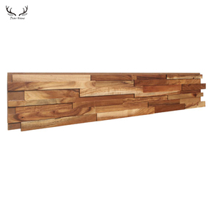 3d papier peint en bois 3 d bois panneau mural salle de bain panneaux de revêtement mural - Product Image 4