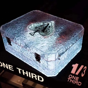 Wholesale Modern Customized Acrylic for Water Resistant Freestanding Easy Assembly Wine Bottle Box Suitcase <b>Display</b> <b>Case</b> for - Product Image 6