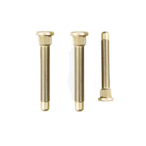 Boulons dentelés de fabricant de produit en acier au carbone de qualité personnalisée 9/16 Fixations de taille en pouces de diamètre M12 * 1.5 <span class=keywords><strong>Goujon</strong></span> de roue - Product Image 1