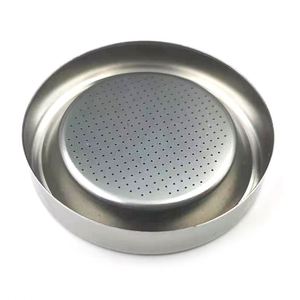 Italian <b>Coffee</b> Machine Handle Stainless Steel <b>Coffee</b> Powder Bowl Precision Powder Slot Extraction <b>Filter</b> Powder Basket - Product Image 2