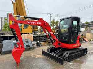 Mini-excavatrice Kubota U35 de 3,5 tonnes d'occasion, excavatrice Kubota U35-6 avec lame - Product Image 5