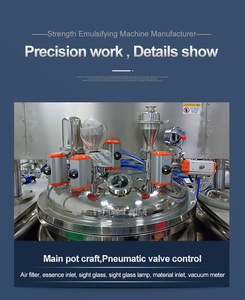 Chân không nhũ hóa Mixer mỹ phẩm kem lotion homogenizer Emulsifier kem đánh răng làm cho máy sản xuất - Product Image 3