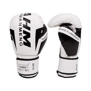 Durable Custom Leather MMA <b>Gloves</b> for Boxing/Kickboxing Training Breathable Liner 14 <b>oz</b> Gym & Home Use OEM Service Available - Product Image 1