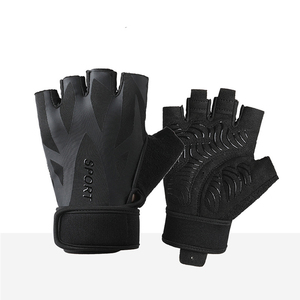 2026 Wholesale Workout Sports Bodybuilding Training Custom Logo Cycling Gym <b>Weight</b> Lifting <b>Gloves</b> Half Finger Fitness Men - Product Image 6