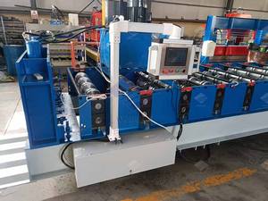 Machine de formage à rouleaux de pont métallique à commande automatique à grande vitesse / Machine de fabrication de dalles de sol en acier - Product Image 3