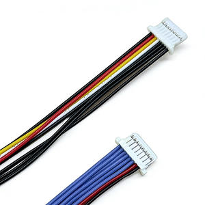 맞춤형 1.0mm 피치 2/3/4/7 방향 연장 구리 도체 와이어 하네스 10핀 전자 커넥터 오토바이 자동차용 - Product Image 2