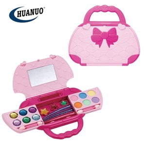 Produits de <span class=keywords><strong>maquillage</strong></span> de beauté pour filles, <span class=keywords><strong>jeu</strong></span> de jouets, Kit cosmétique pour enfants, ensemble de cosmétiques pour bébé avec sac à main - Product Image 1