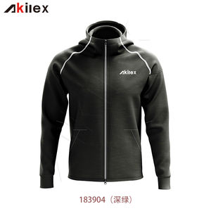 Veste <span class=keywords><strong>de</strong></span> football d'hiver Akilex haute qualité OEM usine <span class=keywords><strong>2023</strong></span> à séchage rapide, coupe-vent, pour l'équipe <span class=keywords><strong>de</strong></span> football, pour l'entraînement des clubs - Product Image 3