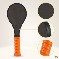 Raquette de pickleball professionnelle en fibre de carbone FX avec une épaisseur de 16 mm et une surface texturée pour l'entraînement et les tournois