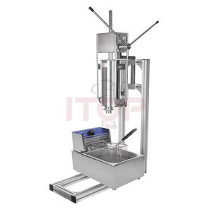 Máquina para Hacer Churros Manual Española, Freidora y Máquina para Donas con 5 Boquillas - Product Image 4