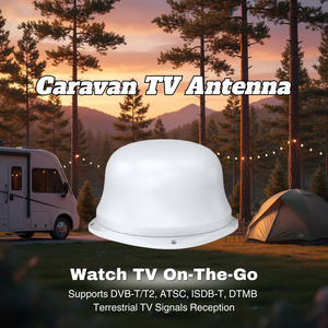 <span class=keywords><strong>Antenne</strong></span> <span class=keywords><strong>TV</strong></span> numérique extérieure ANTOP Ultra 4K HD 36dB à gain élevé omnidirectionnelle longue portée pour caravane marine à montage sur toit - Product Image 2