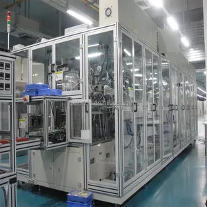 Automatische Maschine zur Herstellung von Lithium-Ionen-Batterie laschen für die Produktions linie für EV-Autobatterien