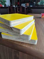 Panneaux de contreplaqué de coffrage RUIHE Premium jaune 3 plis pour la construction de coffrages en béton