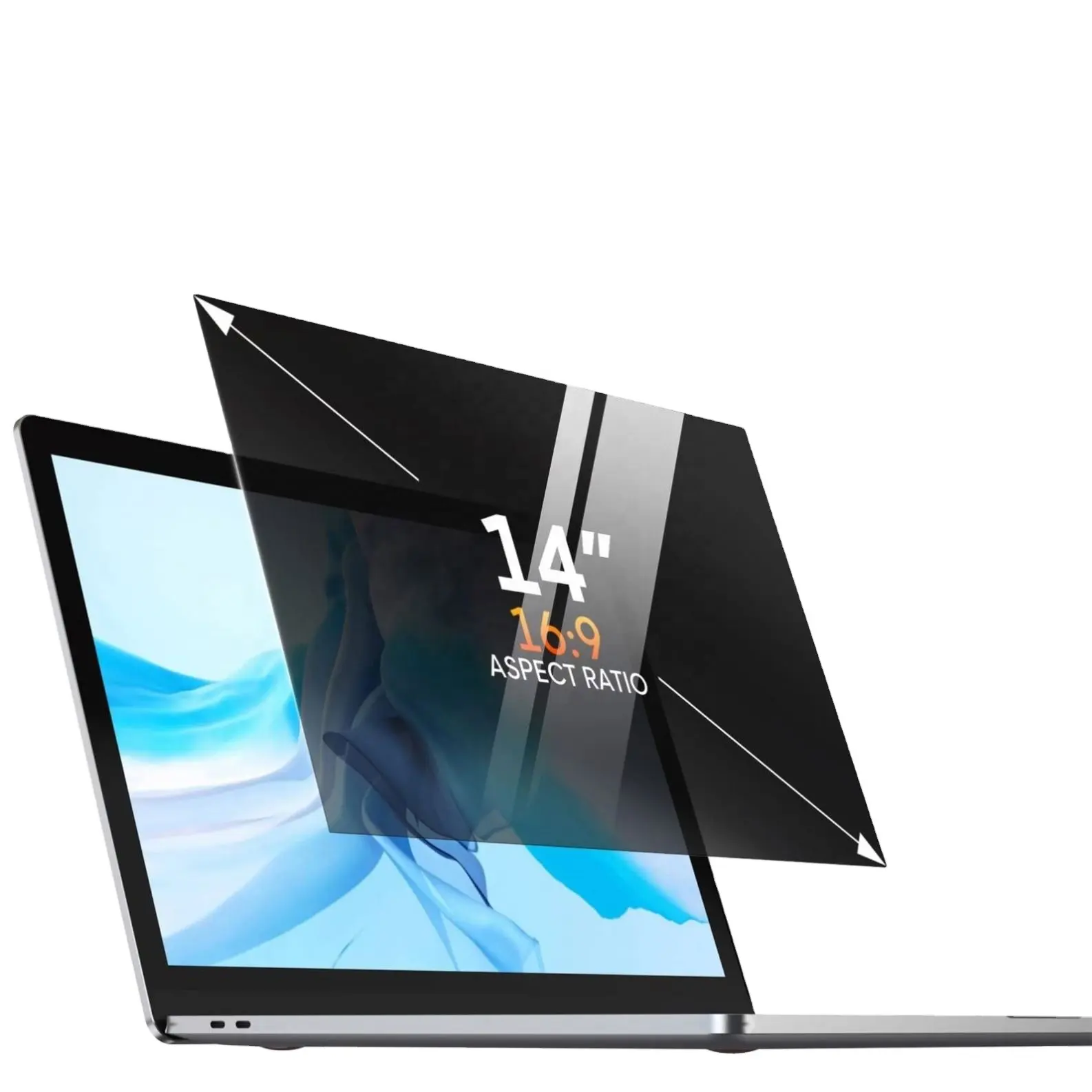 Protezione dello schermo per Laptop Anti spia per Laptop all'ingrosso 13 14 15.6 pollici 16