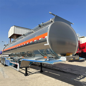 Semi-remorque citerne à huile en acier à 2 essieux de haute qualité, vente directe d'usine, prix bas, capacité de charge supérieure à 30 tonnes - Product Image 1