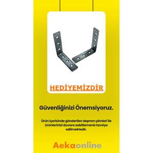 Armario Moderno ARENA de 4 Puertas de Madera de Pino Atlántico, 6 Estantes, 2 Perchas, Diseño Simple para Guardar Ropa en el Dormitorio, Ideal para Apartamentos - Product Image 2