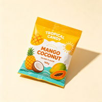 Emballage barrière personnalisé de qualité alimentaire pour barres chocolatées, bonbons, biscuits, barres granola, barres protéinées, snacks énergétiques OEM