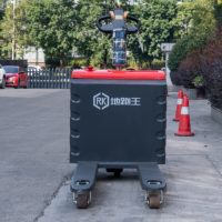 Transpalette électrique à conducteur sur pied 2 tonnes Running King RK29 avec batterie au lithium pour entrepôt