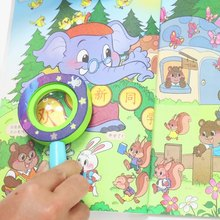 Loupe en bois pour enfants jouet maternelle zone matériel enfants Science expérience Observation capacité formation - Product Image 2