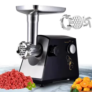 JunweiG40自動oemodmミニグラインダー機家庭用トマトミンサー粉砕機ミンサー電気肉グラインダー