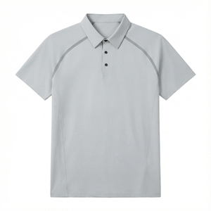 OEM ODM 2026 Nouvelle Collection Été – Chemise de Golf Homme Unie à Séchage Rapide, Sans Coutures, Respirante en Polyamide/Nylon, Sport Décontracté - Product Image 2