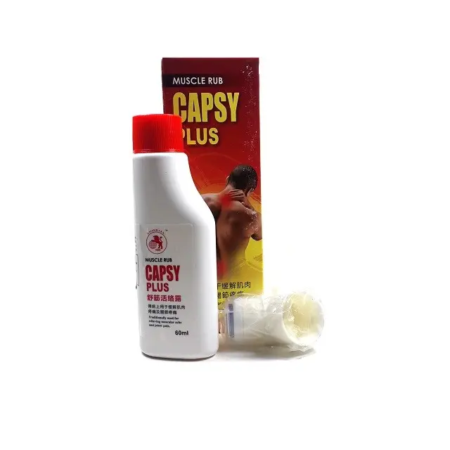 Fast Shipping Malaysia Top Selling Health Care Supply 60ml Capsy Plus Muscle Rub To Relief Muscular Ache and Joint Pain