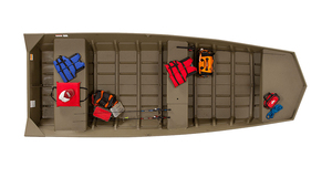 เรืออลูมิเนียมแบบเชื่อมต่อขนาด 14 ฟุต ผลิตตามสั่ง คุณภาพสูง พร้อมจำหน่าย - Product Image 1