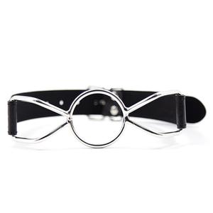 Bdsm mordaça de boca aberta, mordaça de metal para brincar sexual adulto - Product Image 2