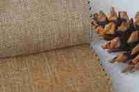 Tissu d'ameublement en polyester tissé Dobby occultant imperméable, aspect lin, léger, 210 g/m², design personnalisé, vente en gros Chine