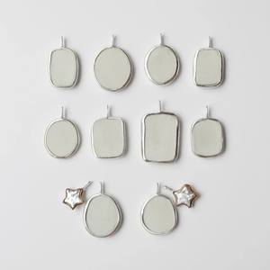 קמעות טרנדיים קשת נירוסטה טוטורו פרח פרח מלוחים דגים מלוחים שרשרת תליון אביזר - Product Image 4