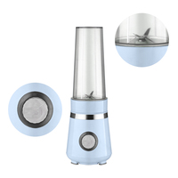 Mixeur électrique portable rechargeable USB pour la maison et les voyages, mixeur nutritif à portion individuelle, presse-agrumes à emporter, couvercles pour smoothies, aliments pour bébés