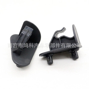 ตัวหนีบก้านค้ำฝากระโปรงนิสสัน 65722ED01A สีดำ ไนลอน อะไหล่ทดแทน - Product Image 1