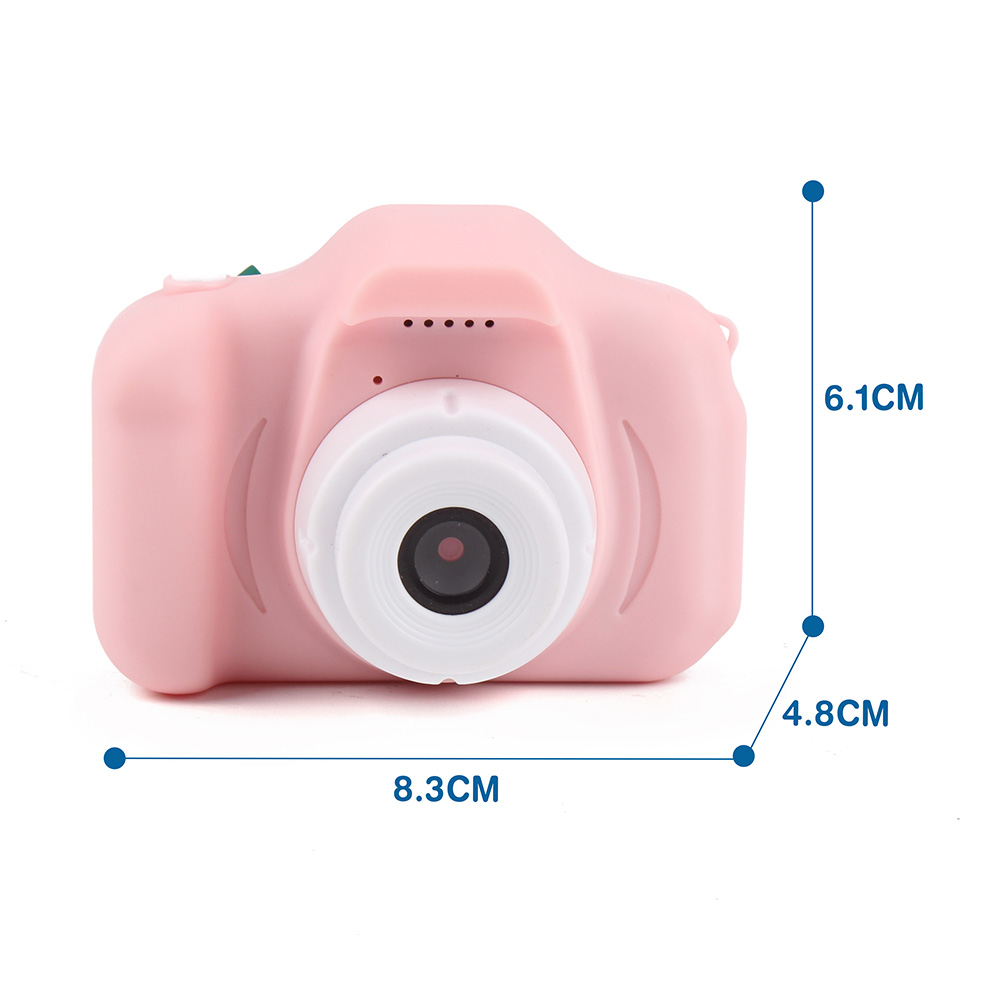 New Hottest女の子お気に入りピンクDigital Toy Camera子供のためのGift Christmas Birthday 3 + 、Kids Selfie Camera