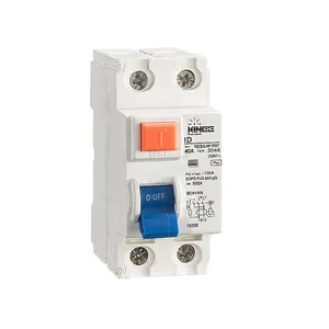 Interruptor elétrico de boa qualidade, interruptor de corrente 2P 4P 25A 40A 63A 80A 100A RCCB