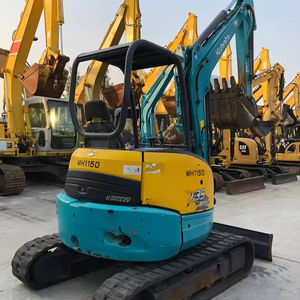 Miniexcavadora Kubota U35 Usada, Pintura Original Japonesa, Kubota de 3 Toneladas, Excavadora Pequeña Compacta con Cabina, Retroexcavadora para Jardinería - Product Image 3