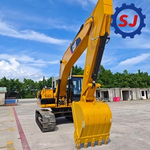 Excavadora Hidráulica de Orugas CAT 320D con Cucharón de Excavación y Componentes Principales de Motor Usados - Product Image 1