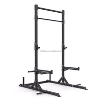 Half Rack Gym Squat Machine Cross Fitness Power Rack