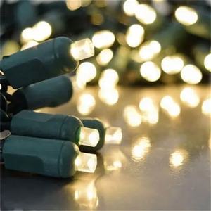 6in Space 25ft 50 Counts 5mm Mini gran angular led luces de cadena de Navidad - Product Image 5