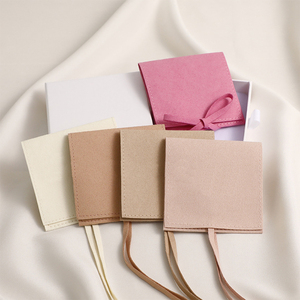 Guardidea - Bolsas de Microfibra Reutilizables con Logotipo Personalizado para Joyería, Bolsitas para Collares, Pendientes, Pulseras, Bolsas de Regalo con Tiras - Product Image 6