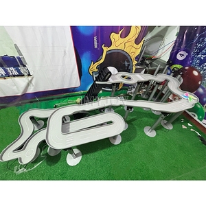 Personalizado de gran tamaño mega pinball mármol rápido y furioso laberinto bola Rally juego de batalla pista de billar carrera de mármol - Product Image 1