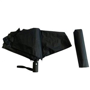 Full-Automatic Customized 8-Bone <b>Sunscreen</b> 3-Fold Retractable Advertising Pongee Umbrella - Product Image 3