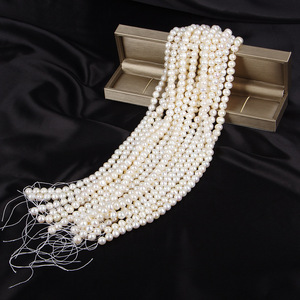 Wholesale Natural <strong>2mm</strong>~11mm Round <strong>Fresh</strong> <strong>Water</strong> <strong>Pearl</strong> 3A Quality <strong>Pearl</strong> White Purple Pink Beads for Earring Making - Product Image 2