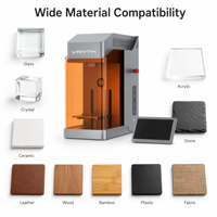 Máquina de Marcado Láser UV Vmyth Genesis-U 5W 355nm para Cristal 3D, de Escritorio, Luz Fría, Semiautomática, para Negocios y Talleres de Artesanía