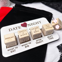 Fecha Noche Kit de dados Romántico Qué hacer Fecha Noche para parejas Amantes Día Fecha Noche Fiesta Dados Juguete Aniversario Regalo de San Valentín