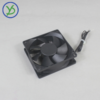 Ventilateur de chauffage YD PTC 80mm ventilateur d'incubateur à faible bruit cadre en plastique DC à grande vitesse HB ventilateur de refroidissement à roulement à billes pour élément chauffant
