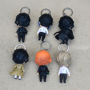 Set de 6 Llaveros de PVC de 10cm con Personajes de Anime, Figuras de Nakajima <span class=keywords><strong>Atsushi</strong></span> y Dazai Osamu, para Bolsos, Regalos, Venta al Por Mayor - Product Image 5