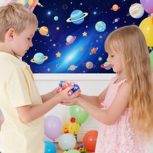 Slime Galáctico con Tarjetas del Reino Cósmico para Niños, Bolas de Slime Galáctico para Fiestas, No Pegajoso y Seguro - Juguetes para Niñas y Niños - Product Image 5
