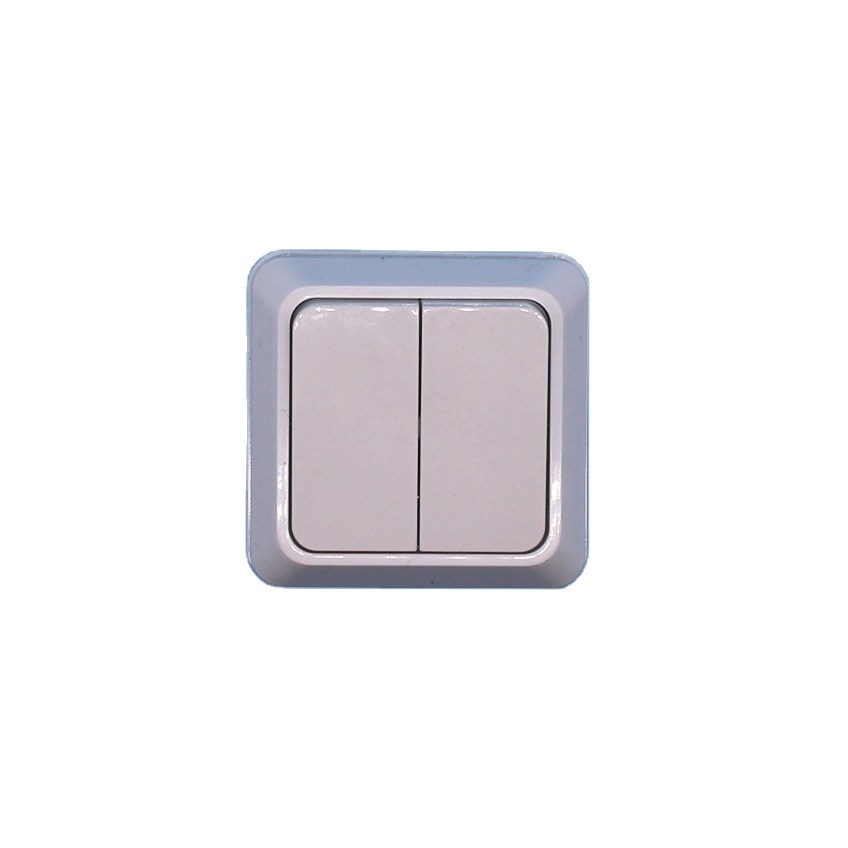 European Electric Double Pole <strong>2</strong> <strong>Gang</strong> <strong>2</strong> <strong>Way</strong> 16A PC Smart <strong>Switch</strong>