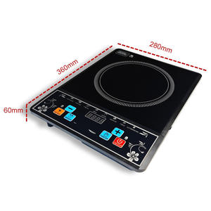 เตาเซรามิก HSF-K4001C หัวเตาเดี่ยว 27 นิ้ว ควบคุมแบบสัมผัส สีดำ ระบบทำความร้อนอินฟราเรดไฟฟ้า สำหรับทำอาหารที่บ้าน - Product Image 1